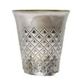 thumbnail image 3 of Kiddush Diamond Wine Disposable Plastic Cups Silver For 5oz 240pc Set, 3 of 4
