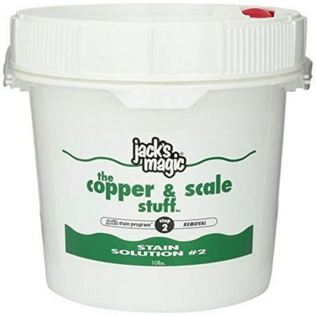 Jack's Magic JMCOPPER10 No.2 Copper and Scale Stuff Stain Solution, 10-Pound