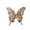A002- B (L Piggy Bank Butterfly Puzzle), variant on Wooden Jigsaw Puzzle Regular Butterfly Shaped Unique Irregular Puzzle For Adults Family Game Night 1 Pack