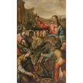 thumbnail image 2 of Andrea Boscoli 10x14 Gold Ornate Wood Frame and Double Matted Museum Art Print Titled - Christ's Entry into Jerusalem, 2 of 4
