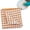 Brown, variant on Premium Cotton Tea Towels for Kitchen Pack of 1, Super Absorbent Dish Towels for Drying Dishes, Soft Durable Kitchen Tea Towels, Reusable Cleaning Cloths, Assorted Designs, Blue