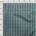 thumbnail image 2 of oneOone Georgette Viscose Fabric Paisley & Floral Ikat Print Fabric BTY 42 Inch Wide, 2 of 4
