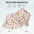 thumbnail image 6 of Balery Fast Food Sun Hats for Men Women Bucket Hat UPF 50+ Buckey Hat Boonie Hat Foldable UV Protection Hiking Beach Fishing Summer, 6 of 9