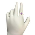 thumbnail image 4 of AoneJewelry 10K Rose Gold Oval Amethyst and Diamond Ring 1.55 Carat Gemstone Jewelry for Women, 4 of 5