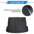 thumbnail image 3 of Unique Bargains 1 Pc Cargo Liner Rear Trunk Mat for Vinfast VF8 2023-2025 Anti-Slip TPE Black Rear Trunk Cargo Luggage Boot Tray Mat Long Grid Pattern, 3 of 8