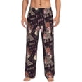 thumbnail image 1 of Balery Romantic Paris Pantalones de pijama para hombre, pijama ultraligero, pantalón de descanso-X-Large, 1 of 6