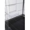 thumbnail image 2 of Prevue Pet Large Wrought Iron Flight Cage, Black, 2 of 8