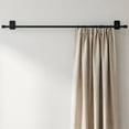 thumbnail image 4 of Curtain Rod Bracket Thick Punch-Free Curtain Hook Holder Black Waterproof Sticky Support Bracket No Drill Self-Adhesive Window Curtain Accessory For Window Curtain Rod Installation 1Pcs, 4 of 7