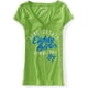 thumbnail image 1 of Aeropostale Aero camiseta gráfica para mujer, verde, extragrande Aeropostale  Camiseta gráfica, 1 of 1