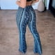 thumbnail image 5 of WILLBEST Pantalones Cortos Ajustados, Elásticos y Estampados para Mujer, Informales y elegantes, para Uso Diario. Extra Grande, 5 of 8