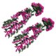thumbnail image 1 of unbranded 2Ud Guirnalda De Flores Artificiales Violeta Para Colgante En Pared Y Fiesta, 1 of 6