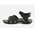thumbnail image 3 of Teva Women's Tirra Black / Grey Polyester Sandal - 7M, 3 of 4