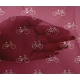 thumbnail image 4 of oneOone Viscose Chiffon Fabric Bicycle Transport Print Fabric BTY 42 Inch Wide, 4 of 4