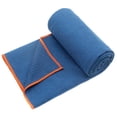 thumbnail image 2 of Toalla de yoga Eunzel, antideslizante, 72 x 24 cm, color cian oscuro/azul acero, 2 of 8