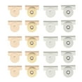 thumbnail image 1 of No-Sew Magnetic Snap Buttons for Tote Bags, Purses, Clothing & DIY Crafts, Easy Installation Invisible Fasteners, Strong Metal Bag Closures for Fabric Projects (Silver Tone, 10-Pack), 1 of 8