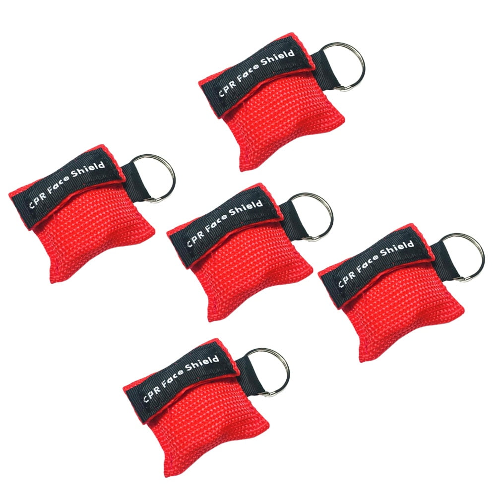 OUNONA Cpr Cpr Keychain Emergency Kit Face Way One Choking Pocket Face