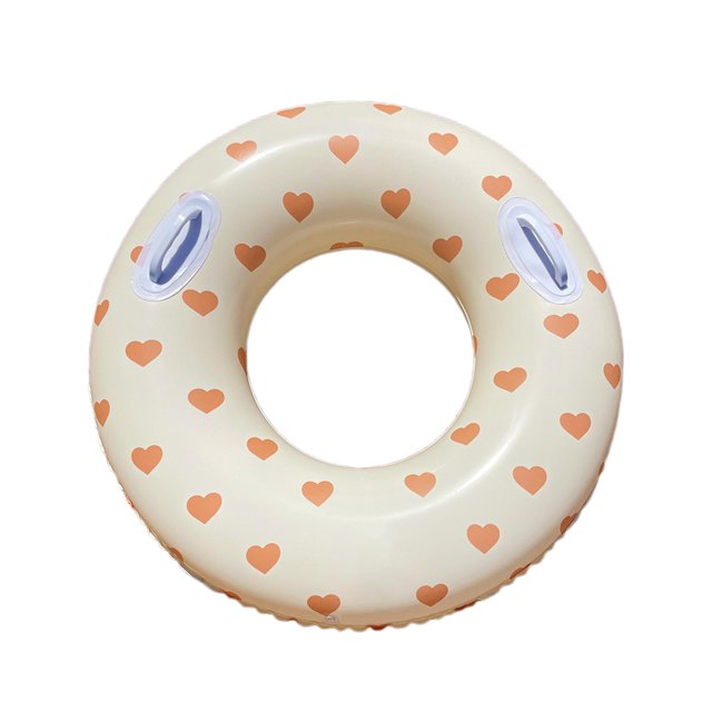 koolsoo Adult Float Rings Floaty Party Toy for Men Women Armpit Swim Tube Swimming Rings Heart