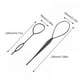 thumbnail image 3 of Soidarity 20X Ponytail Maker Styling Tool Hair Fine Lady Workmanship Loop Operation Tools Exquisite Accessories Braider Tail Simple Type2 NO2, 3 of 6