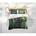 thumbnail image 1 of 3D Green Leaves Quilt Cover Set Bedding Set Pillowcases 130, 1 of 2
