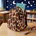 thumbnail image 3 of DISNIMO Cute Giraffe Print 17 Inch Kids School Bag, Breathable Long Lasting School Backpack with Customizable Straps for Boys Girls Daily Use Travel, 3 of 7