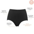 thumbnail image 4 of Elissa High Waist Control Panty - Black, 4 of 4