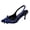 Blue, variant on Blue Women'S High Heels Pointed Toe Backless Heels Mules Stiletto Heels Dress Shoes Plus Size Comfortable Pu Leather For Party Office Spring Summer 8Cm/3.15In Heel