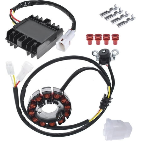 SEBLAFF Stator & Regulator Rectifier Replacement for YFZ450 2004 2005 2006 2007 2008 2009-2013