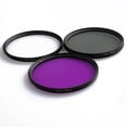 thumbnail image 4 of 3PCS Digital Camera Lens  UV+CPL+FLD Lens Filter 49-77mm For Cannon For Nikon For Sony, 4 of 4