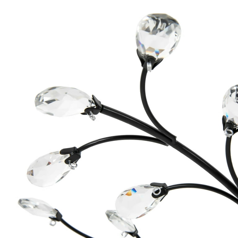 Lustre/candidabre Cristal K9 WDW 5/7 Feux Transparent Chrome - Salon