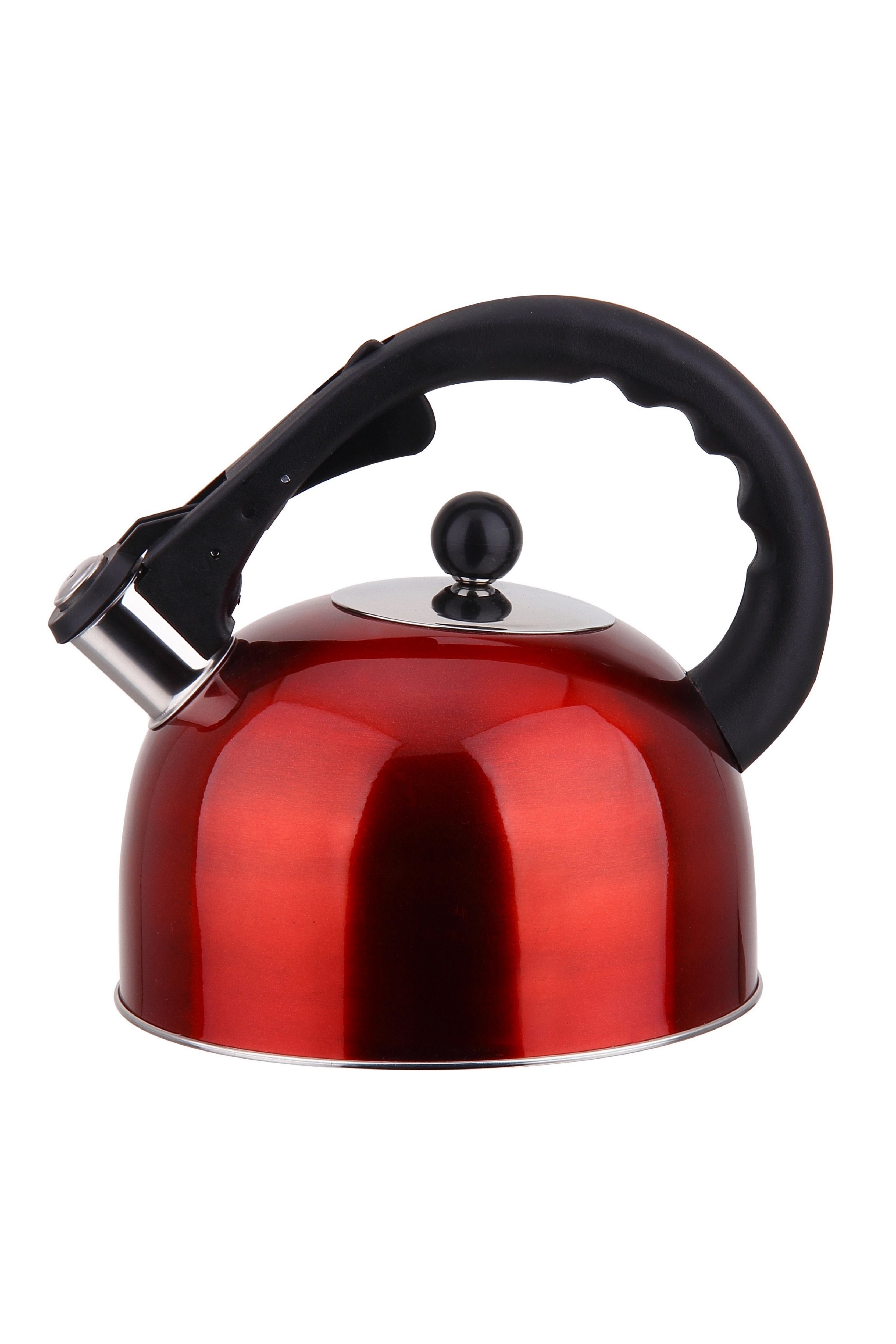 YBM Home Stainless Steel Stovetop Whistling Tea Kettle 3L with Handle
