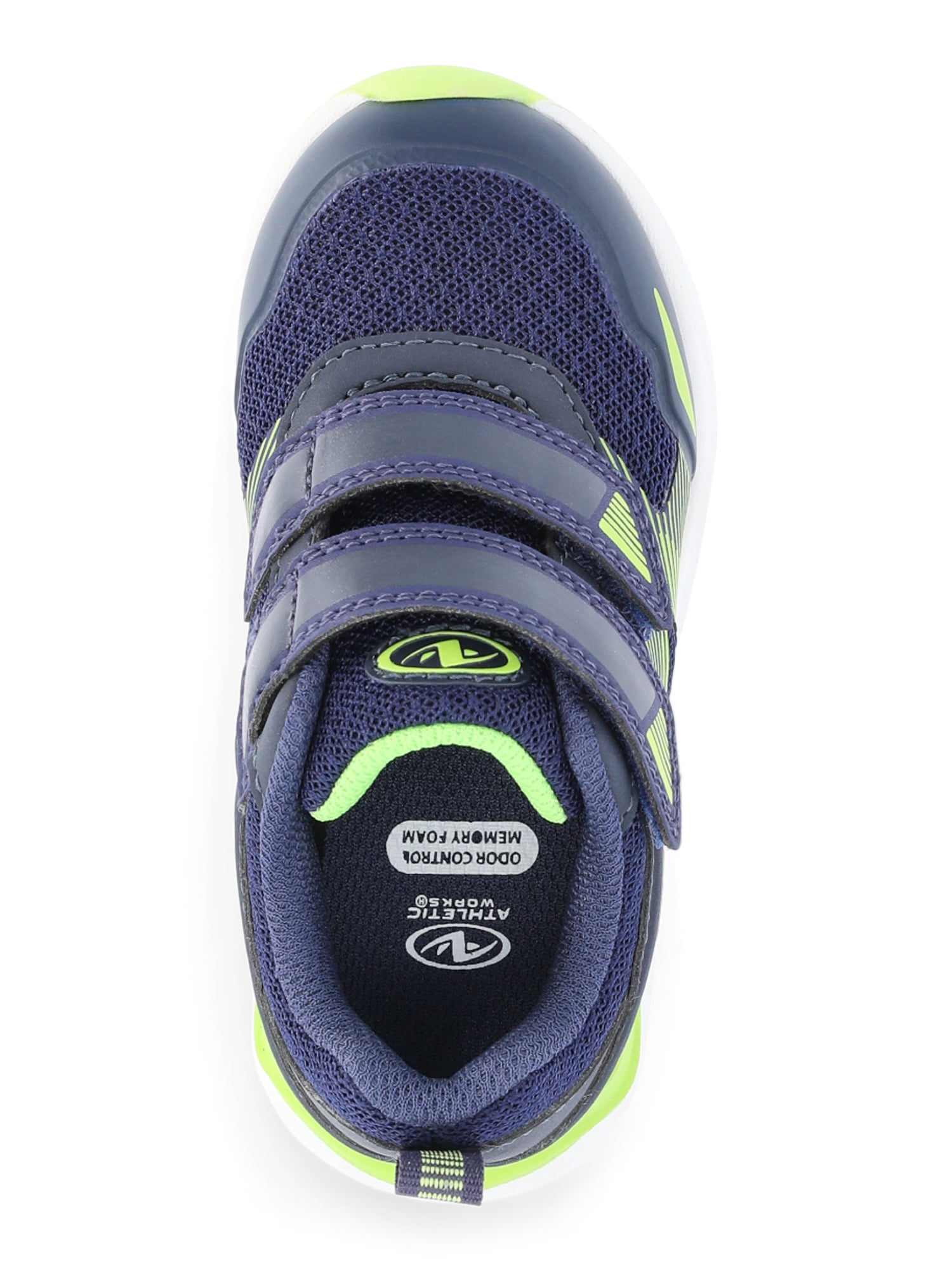 Athletic Works Toddler Boys 2-Strap Sneakers