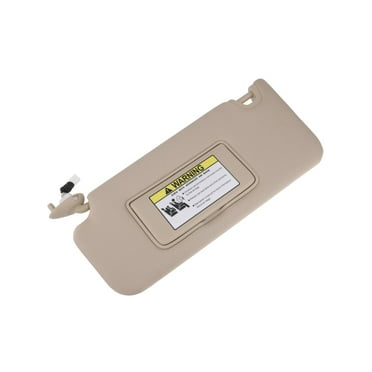 SCITOO Left Driver Side Sun Visor Assembly fit for 2008 2009 2010 2011 2012 for Honda Accord Gray Car Sun Visor 83280-TA0-A91ZB