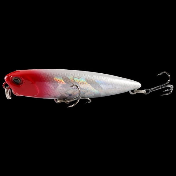 2PC Fishing Lures Jigs 5.3g 6.8CM High Quality Floating Trembling Small Pencil Fishing Gear Micro Bait Plastic Fishing Gear Fishing Hook Fishing Tackle