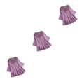 thumbnail image 3 of Camisa de moda mujer Sonducket Blusa vintage fibra púrpura 5XL, 3 of 6