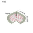 thumbnail image 2 of 8 Pack Soft Corner Protector, Rubber Foam Furniture Proofing Corner Guards Edge for Fireplace Table, Grey, 2 of 6