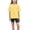 Yellow, variant on Eltusu Girls Outfit Sets, Loose Fit Short Sleeve Crewneck T-Shirts & Shorts Sets Hot Pink Size 5-15 T