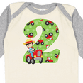 thumbnail image 4 of Inktastic Tractor Boy 2nd Birthday Boys Long Sleeve Baby Bodysuit, 4 of 5