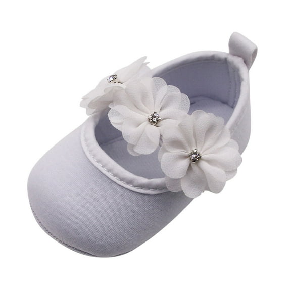 Otqutp Little Kid Fashion Shoes 0 to 18 Months Baby Girls Soft Sole Casual Baby Dress Shoes Princess Shoes Wedding Party Shoes