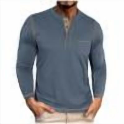 Chbgutlmr Shirts for Men Button Long Sleeve Slim Fitting Comfy Fall Casual Work Office Shirts Tops Pockets