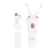 thumbnail image 5 of Depiladora facial eléctrica para mujeres con carga USB, depiladora facial con hilo, afeitadora y masajeador facial (oro rosa), 5 of 5