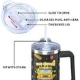 thumbnail image 6 of 30oz School Bus Driver Tumbler with Handle & Straw | Insulated Stainless Steel Travel Mug for Coffee & Drinks | Best Appreciation Gift for Men and Women, 6 of 6