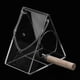 thumbnail image 4 of Alimentador de aves Salvador de Acrílico para loros Automático Sin Ensuciar con Soporte Triangular, 4 of 10