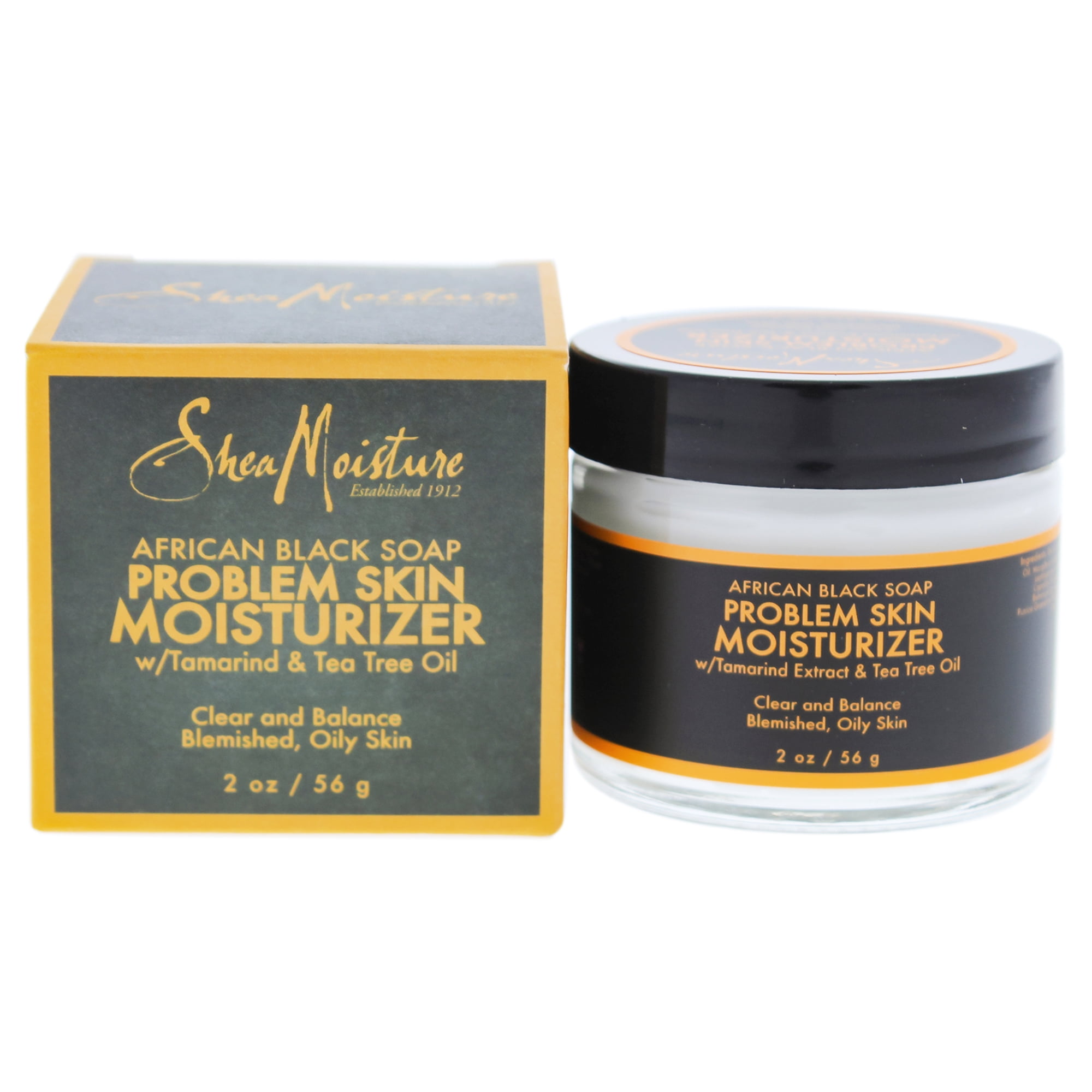 African Black Soap Problem Skin Moisturizer by Shea Moisture for Unisex 2 oz Moisturizer