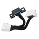 thumbnail image 2 of 0,15 m 16Pin OBD2 extensión divisor Y Cable macho a doble hembra adaptador Universal para herramienta de diagnóstico de coche, 2 of 12