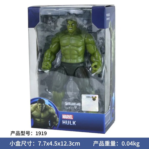 Figuras de acción de Marvel, Spiderman, Hulk, Pantera Negra, Thanos, Capitán América, Thor, Iron Man, vengadores de Marvel, juguetes para niños, regalos LIUWENJING unisex
