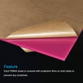 thumbnail image 4 of Uxcell PMMA Acrylic Sheets Colored Non Transparent 12 x 6 Inch Pink for Crafts, 4 of 4