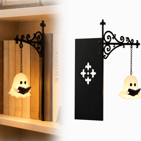 Library Lantern Decorative Bookshelf Light Miniature Iron Streetlamp Nightlight Cozy Warm Reading Nook Book Spacer Lamp for Home Study Bookshelf Decor