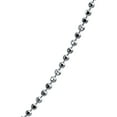 thumbnail image 4 of Bling Jewelry Womens Sterling Silver Sparkle Diamond Cut Bead Chain Necklace 16-24 Inch Italy Made, 4 of 5