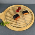 thumbnail image 2 of Miangastore Grille Ronde en Acier Inoxydable pour Barbecue Extérieur, Tapis de Grillage en Métal, 2 of 8