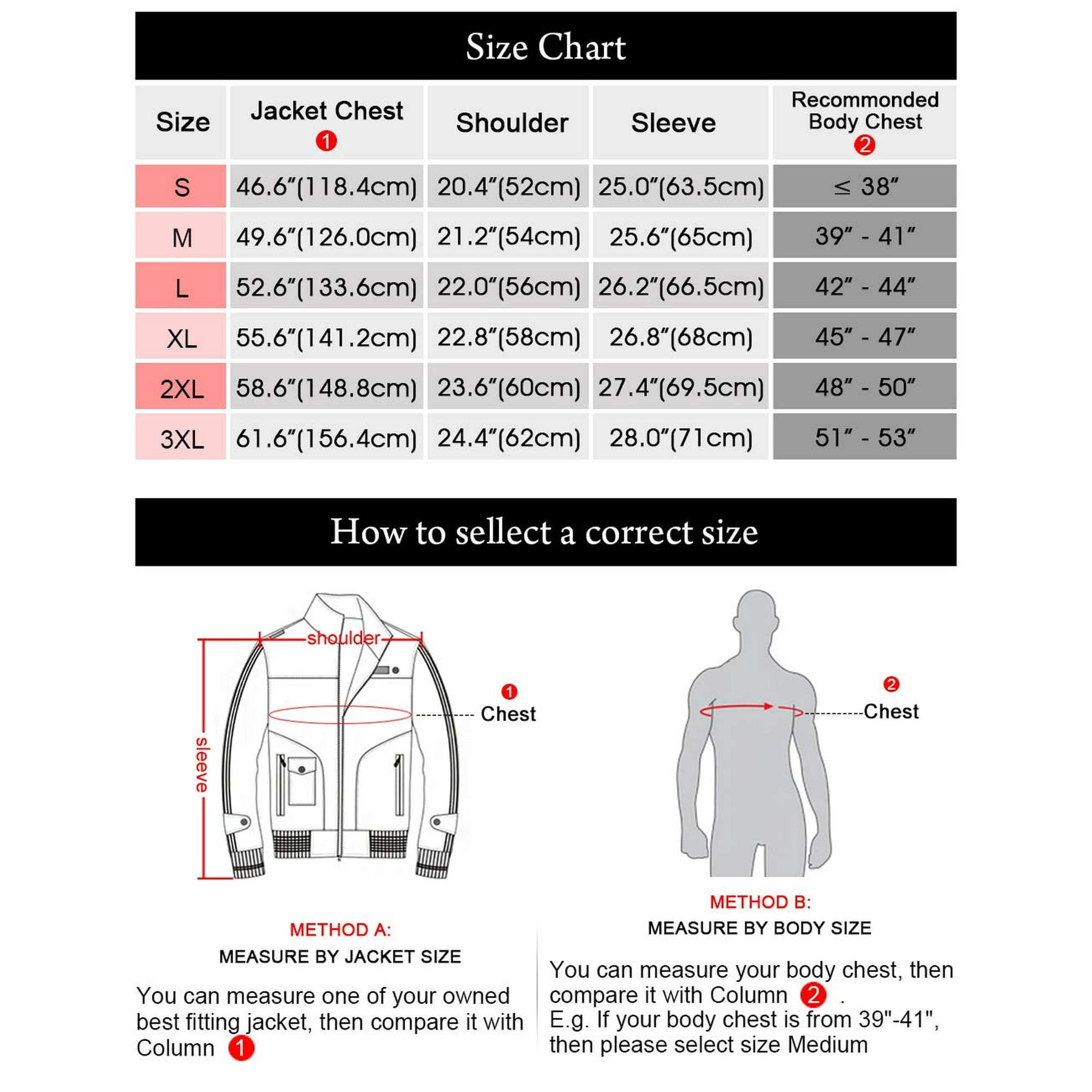 FLAVOR Men's Real Leather Bomber Jacket with Removable Collar Aviator (S, Dark Brown)